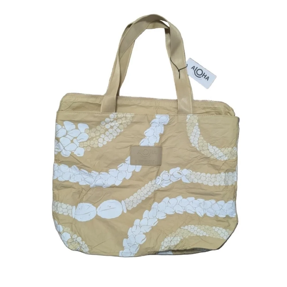 NWT New Aloha Collection May Day Ni'ihau Lei Day Tripper zipper bag purse tote - Picture 2 of 7